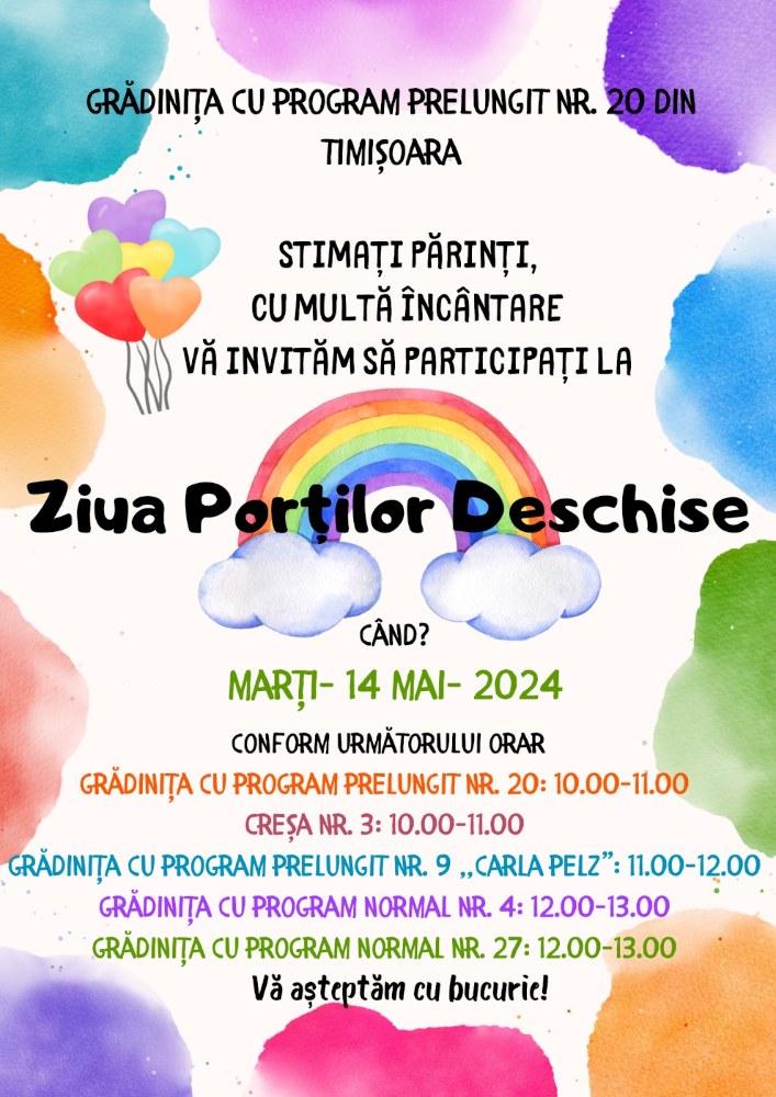Ziua Portilor Deschise 2024